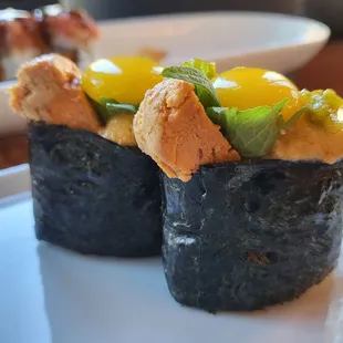 Beastie Boys - the uni did NOT taste like the sea, these were buttery excellent morsels... get it if you like this  mouthfeel!