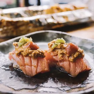 O Toro Ankimo Nigiri