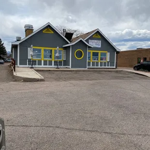 Front of the building