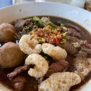Authentic Thai Boat Noodle