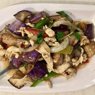 Kra Phao Eggplant a La Carte