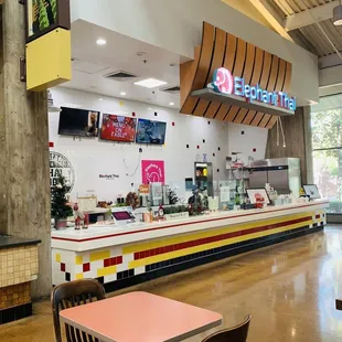 sushi and sashimi, interior