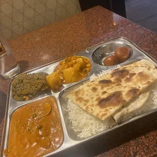 Indian Vegetarian Lunch Special