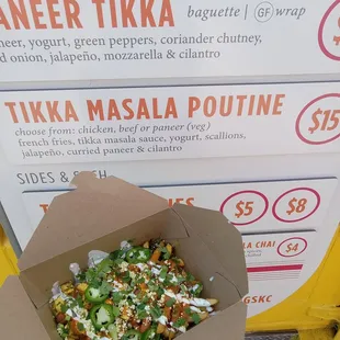 Tikka Masala Poutine