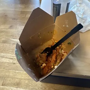 So sorry it was so good I just went right into it . Omg SO GOOD.TIKKA MASALA POUTINE