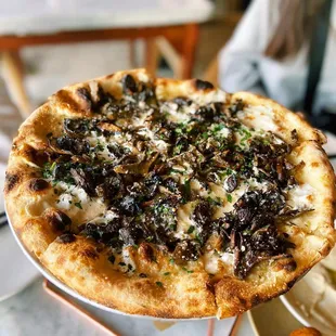 Roasted Mushroom Pizza