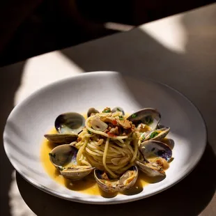 pasta dish, pasta, food