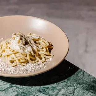 pasta dish, pasta, food