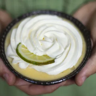 Key lime pie.