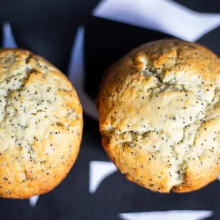 Muffins baked fresh every day
