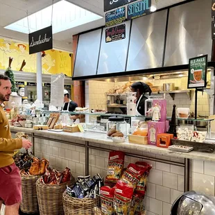 Sandwich &amp; soup station