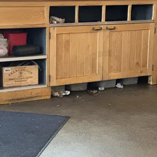 Condiment area needs love.