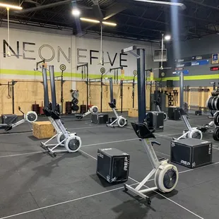 Social distancing CrossFit! Awesome!
