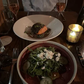 Roasted New Zealand King Salmon