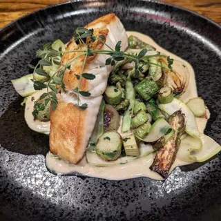 Pan Seared Halibut