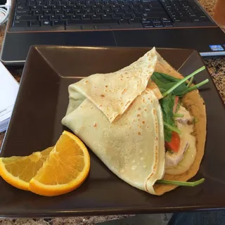 Turkey Pesto Crepe