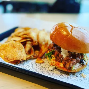 Hot Chicken Sandwich