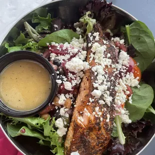 Blackened Salmon Salad