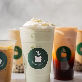 Fresh boba and smoothies