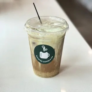Iced White Coffee