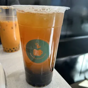 Mango Cantaloupe Fruit Tea