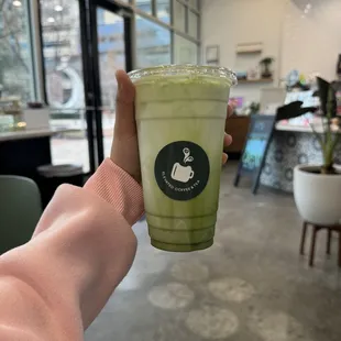 Iced Matcha Latte