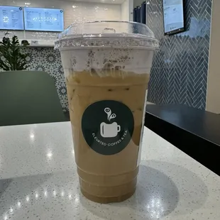 Iced Vietnamese Milk Coffee