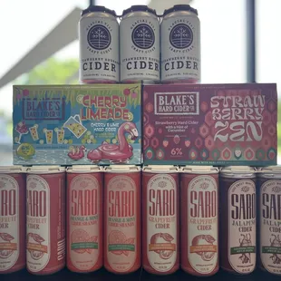Hard cider six pack