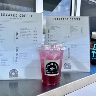 Barbie themed drink