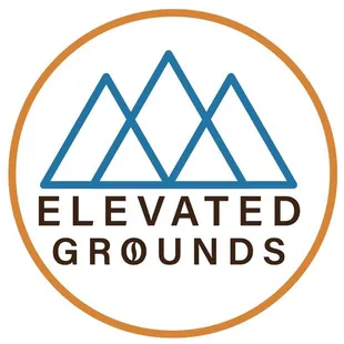 This is a picture of Elevated Grounds first logo! When you see this, you know great espresso and sweet treats are waiting for you!