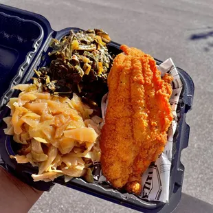 Southern Fried Catfish platter