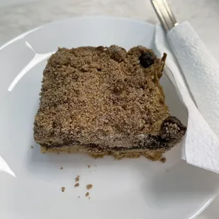 Gluten free coffee cake