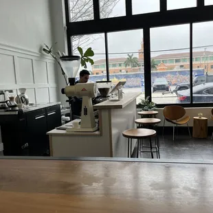 a view of a coffee shop