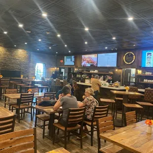 Picture from the corner of the restaurant.