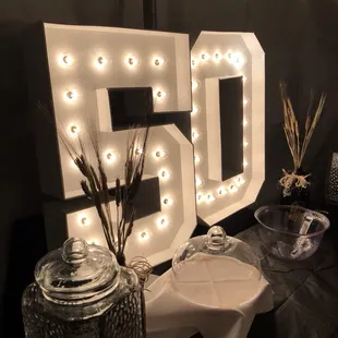 Number marquee signs for rent