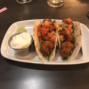 Shrimp tacos