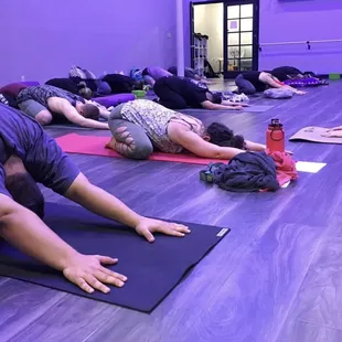 Class in Elevation Yoga