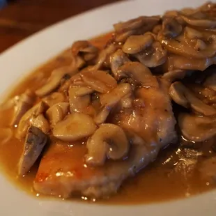 a plate of food on a table