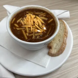 Chili (soup of the day)