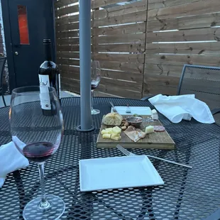 Amazing charcuterie plate