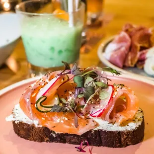 Sake Cured Salmon