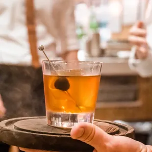 Smoked Old Fashioned