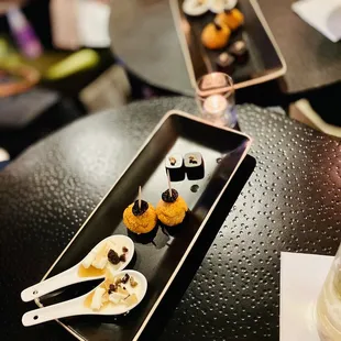 1/29/22- the flavors of each dessert complimented each other well