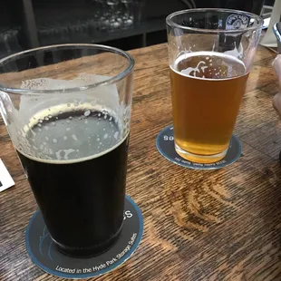 Chocolate coconut porter &amp; dockside wake