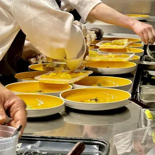 Inside the world-class kitchen at Eleven Madison Park, NYC, recently voted the top restaurant in the world... no exquisitely plant-based
