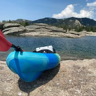 So many amazing places to launch a kayak on this lake!