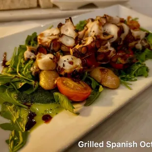 Grilled Spanish Octopus $16 ~ I highly recommend ~