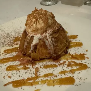 Pineapple bread pudding