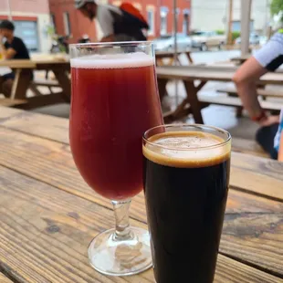 Paper Birds (Sour) and Lockdown Reserve (Stout)