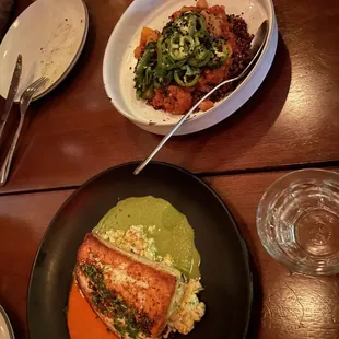 Halibut and Tagine- Highly recommended